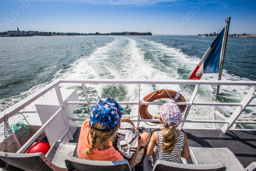 A bord du bateau 