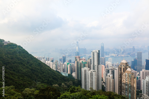 The Peak Hong Kong Top view