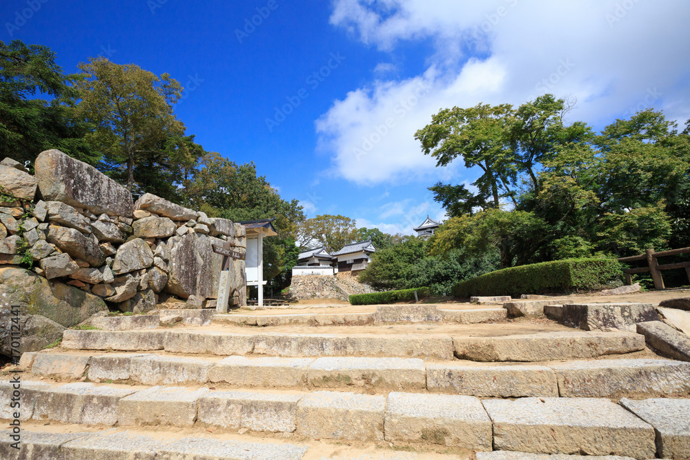 備中松山城 -天守が残る日本で唯一の山城-