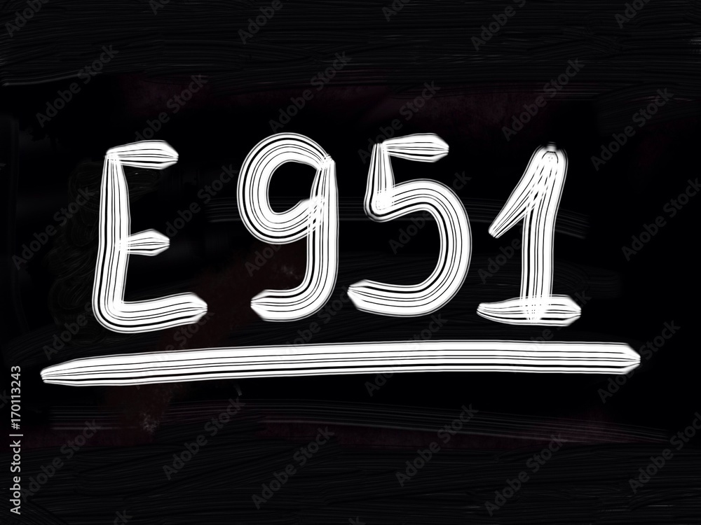 Aspartame - E 951 concept Stock Illustration | Adobe Stock