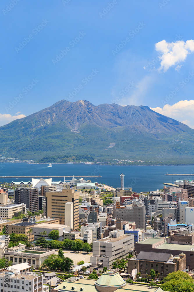 桜島 -城山展望台からの眺望-