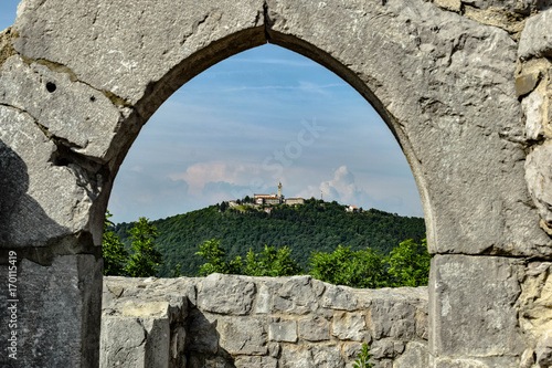 Stara Gora view from Sabotin