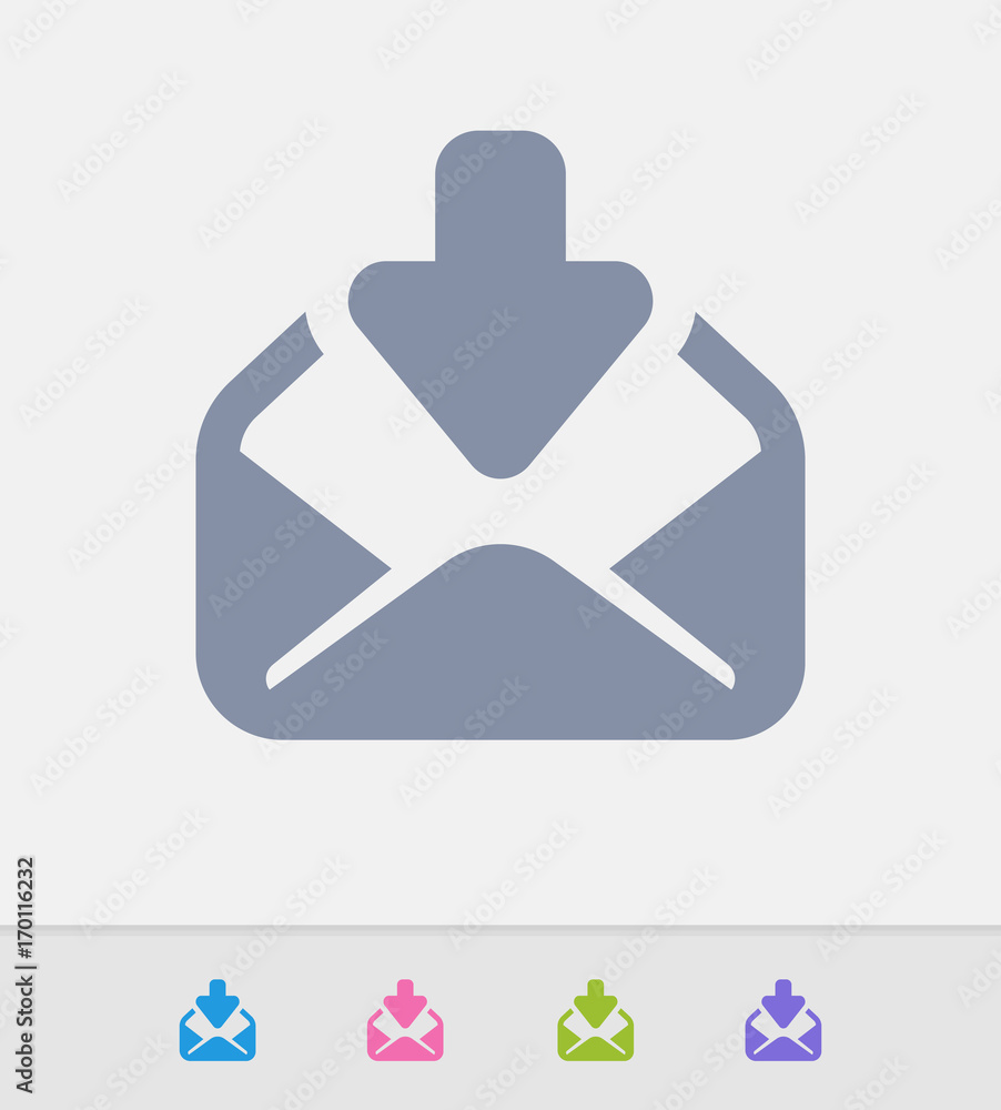 Envelope & Down Arrow - Granite Icons. A professional, pixel-perfect icon designed on a 32x32 pixel grid and redesigned on a 16x16 pixel grid for very small sizes Envelope & Down Arrow - Granite Icons. A professional, pixel-perfect icon designed on a 32x32 pixel grid and redesigned on a 16x16 pixel grid for very small sizes