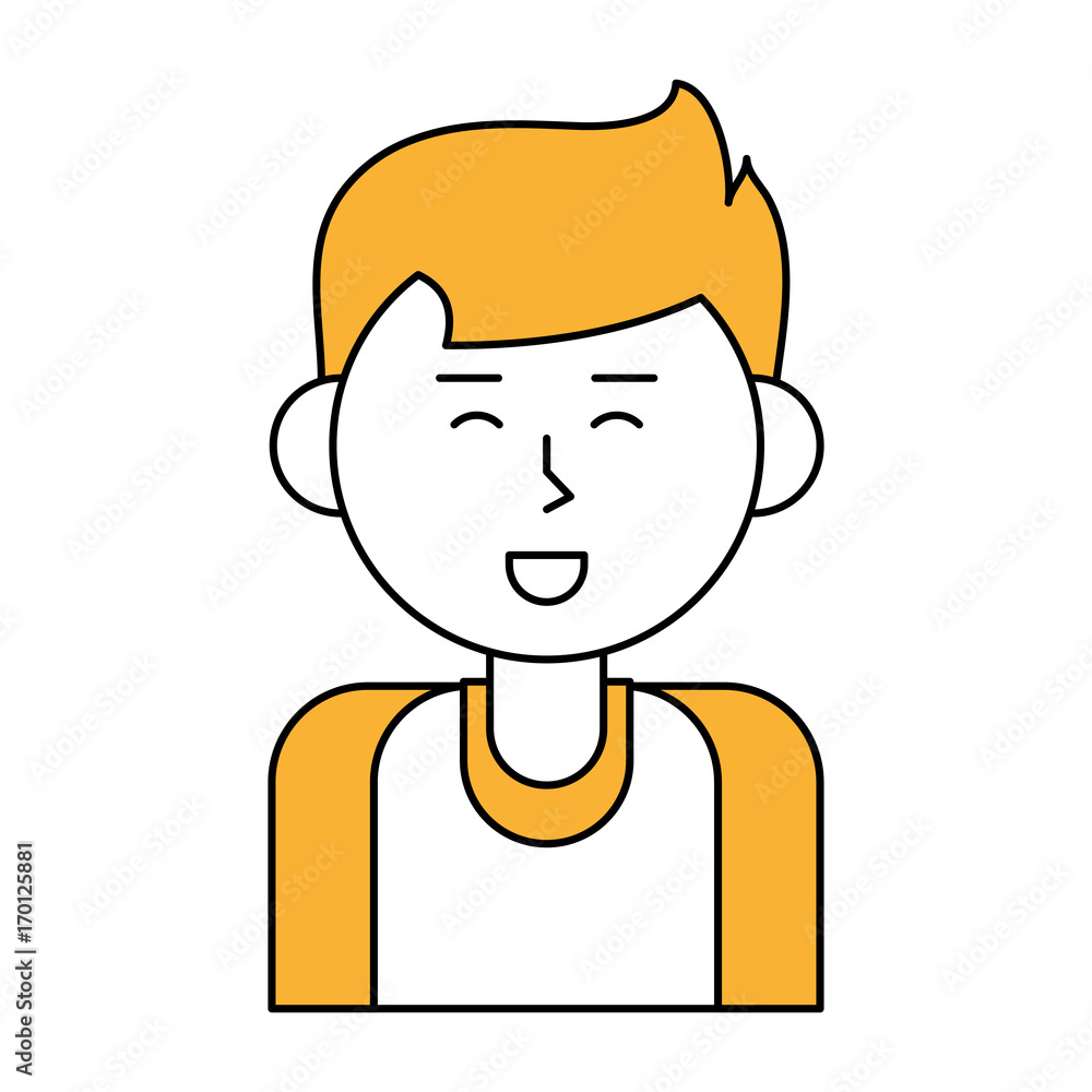 Boy cartoon icon Kid childhood little and people theme Isolated design Vector illustration Boy cartoon icon Kid childhood little and people theme Isolated design Vector illustration