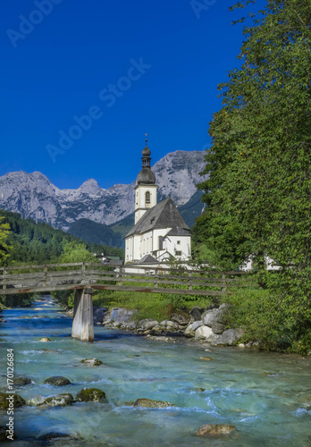 Parish Church in Ramsau, Bavaria