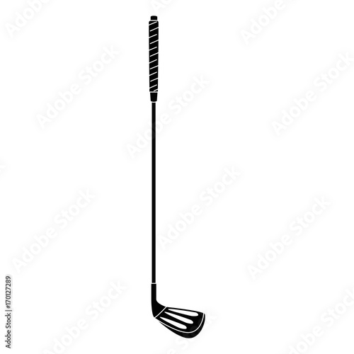 golf club isolated icon vector illustration design