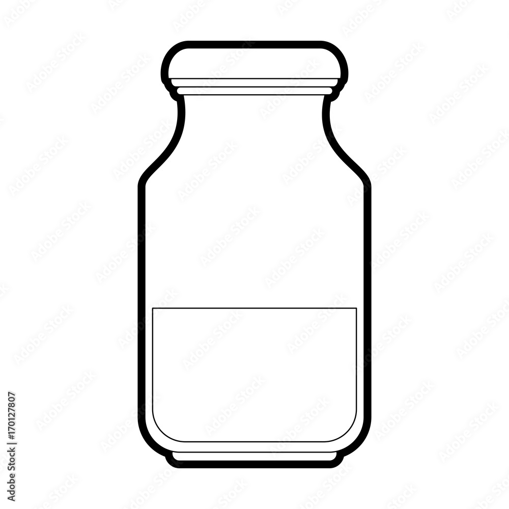 Bottle icon of beverage drink and menu theme Isolated design Vector illustration Bottle icon of beverage drink and menu theme Isolated design Vector illustration