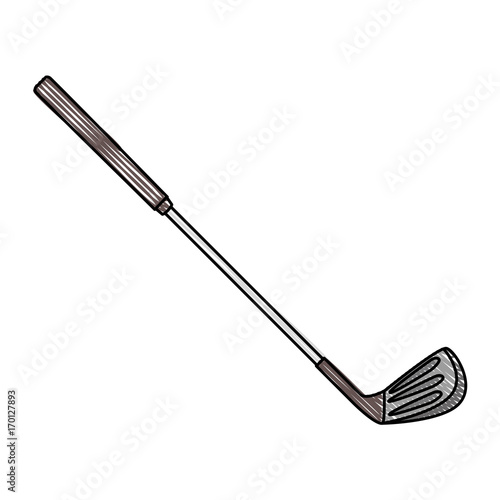 golf club sport icon vector illustration graphic design
