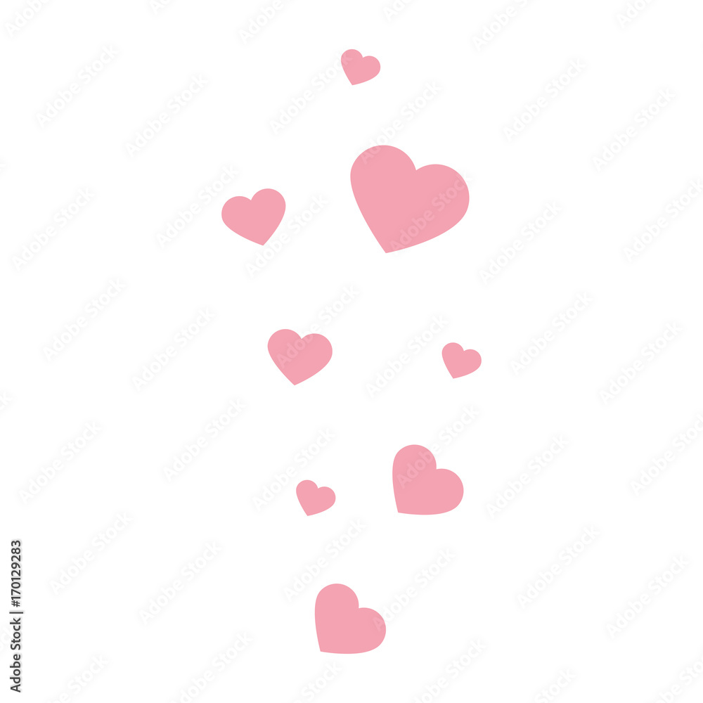 heart valentine love icon, vector illustration, graphic, design