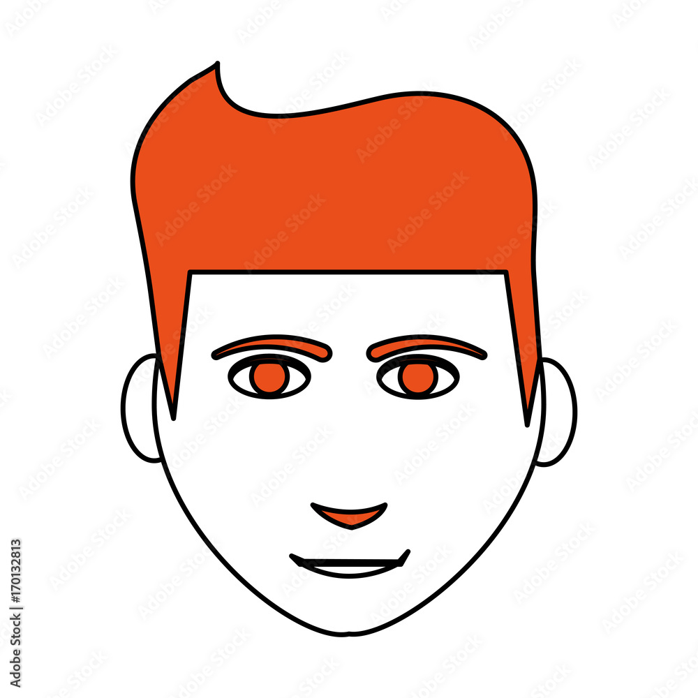 Man cartoon of male avatar person people and human theme Isolated design Vector illustration Man cartoon of male avatar person people and human theme Isolated design Vector illustration