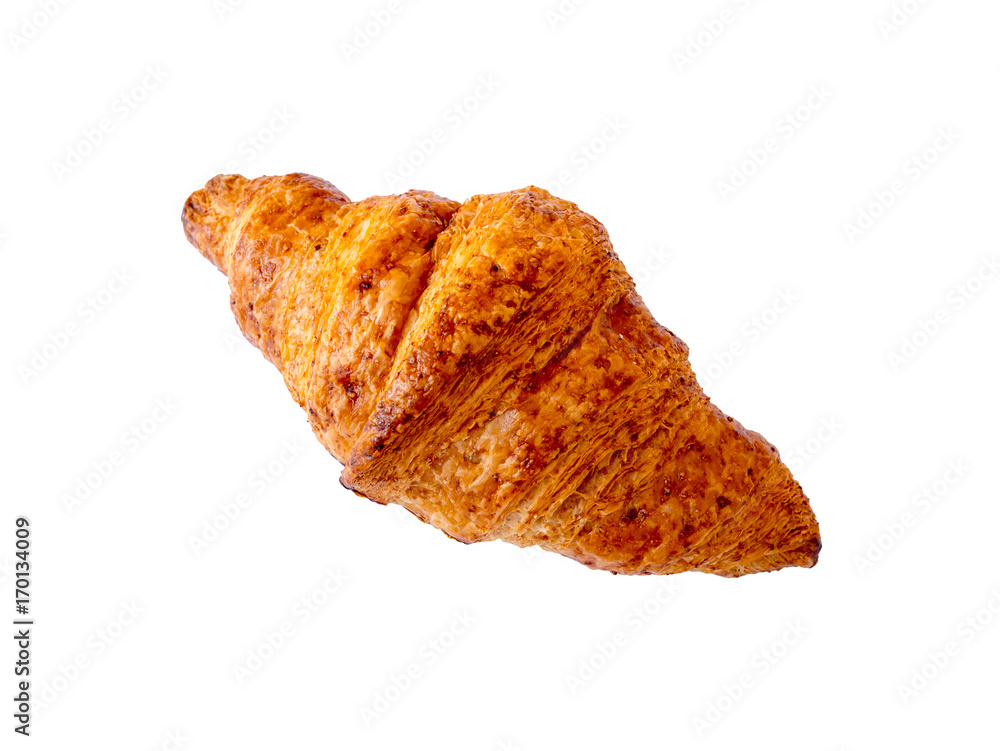 croissant isolated isolated on white croissant isolated isolated on white