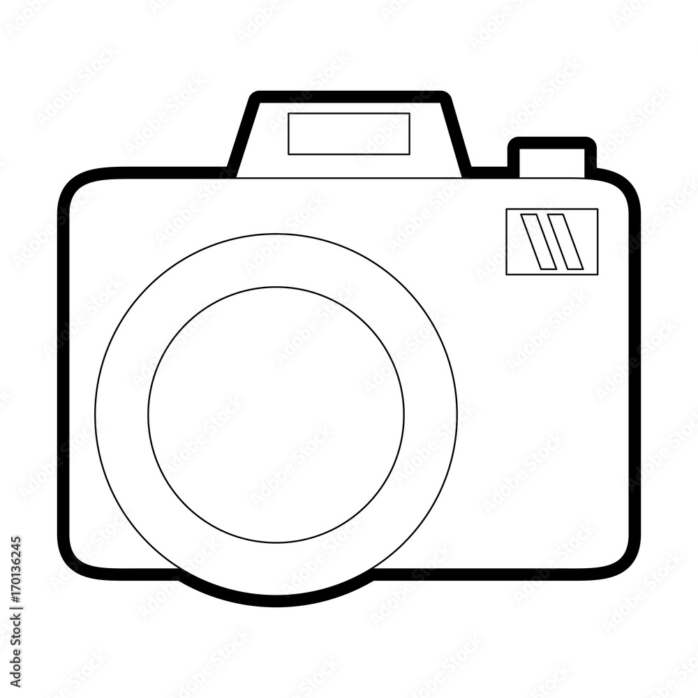 Camera of device gadget and technology theme Isolated design Vector illustration Camera of device gadget and technology theme Isolated design Vector illustration