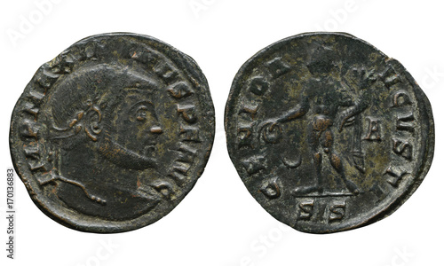 Roman Coin - Maximinus Daia photo
