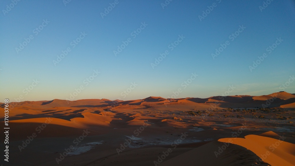 Afrika Dünen Wüste Namibia Sand