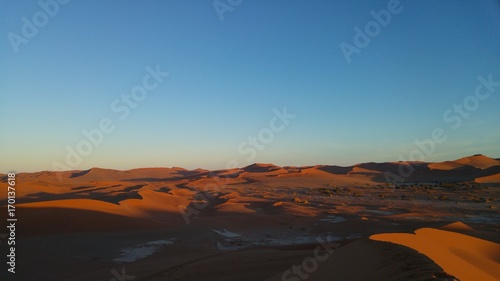 Afrika Dünen Wüste Namibia Sand