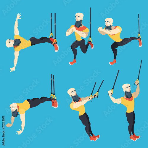 Male Cartoon Coach Set