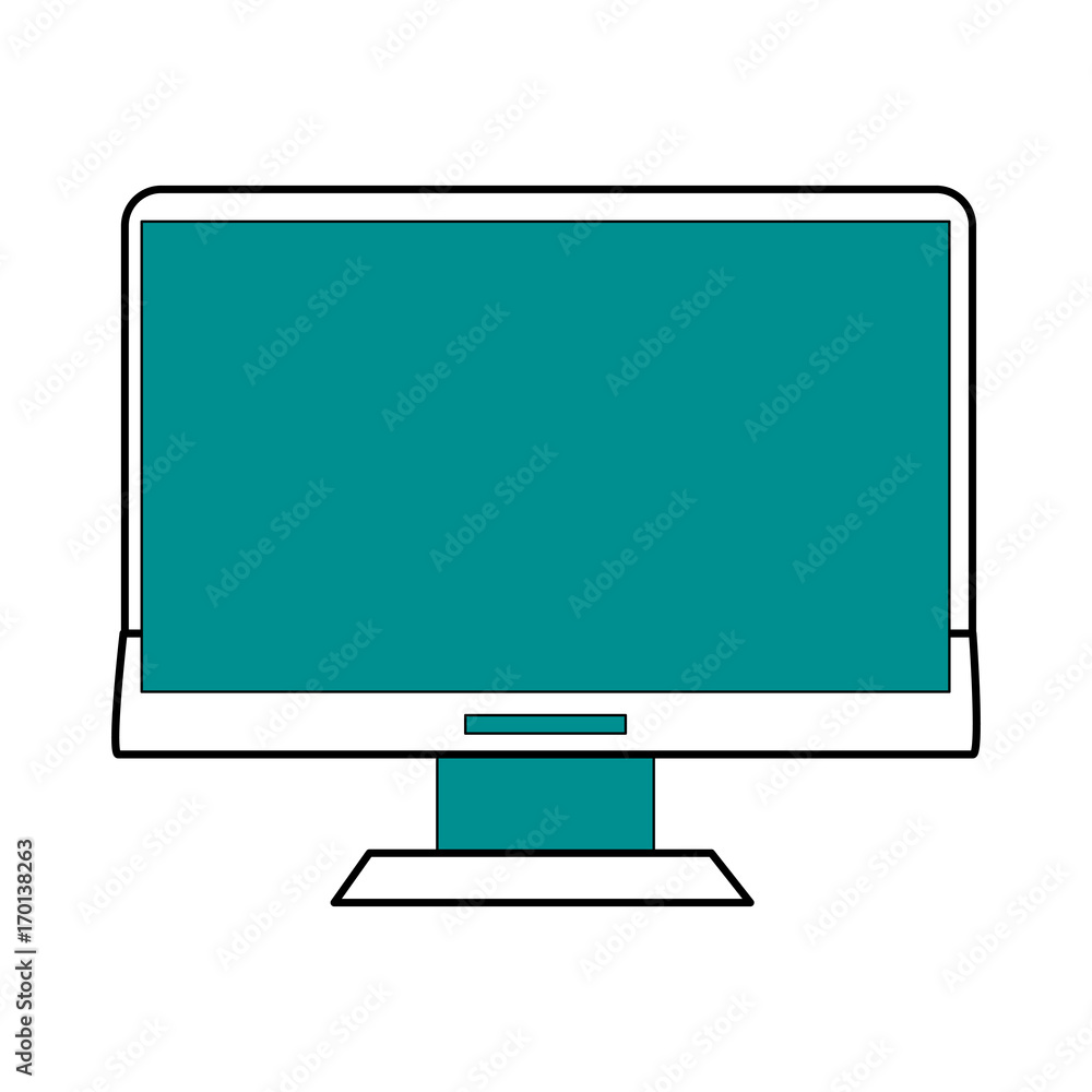 Computer of device gadget technology and electronic theme Isolated design Vector illustration Computer of device gadget technology and electronic theme Isolated design Vector illustration