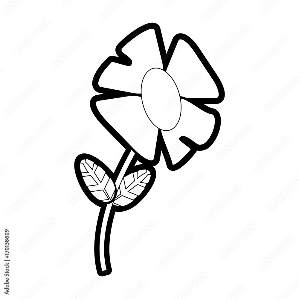 Flower icon Floral nature and plant theme Isolated design Vector illustration Flower icon Floral nature and plant theme Isolated design Vector illustration