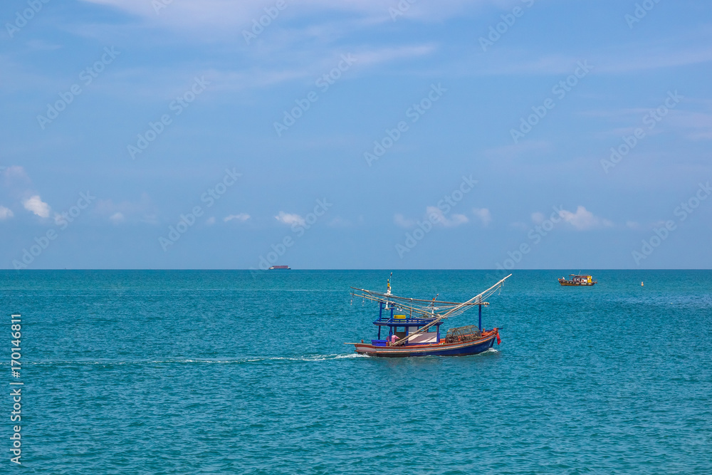 Natural View in Island : Trip to Sichang Island in Thailand