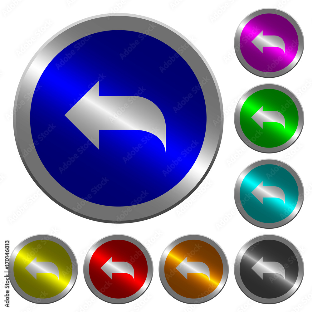 Reply to mail luminous coin-like round color buttons Reply to mail luminous coin-like round color buttons