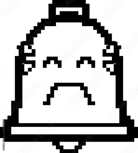 Crying 8-Bit Cartoon Bell