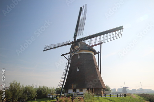 Windmill nr. 3 of four-course Zevenhuizen