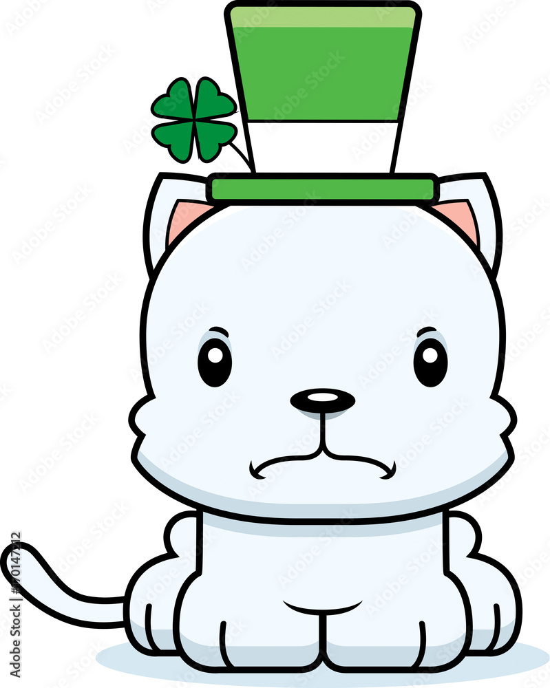 Cartoon Angry Irish Kitten Cartoon Angry Irish Kitten