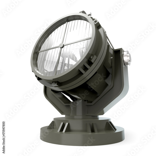 military antiaircraft searchlight