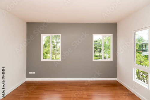 An empty room.