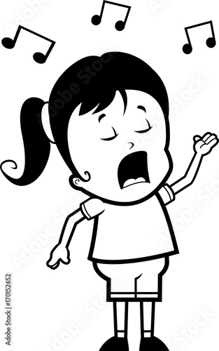 Girl Singing