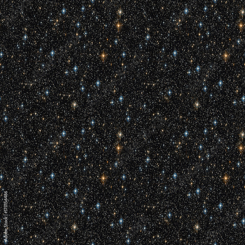 Fototapeta Naklejka Na Ścianę i Meble -  Spase background. Seamless colorful pattern. Elements of this Image Furnished by NASA.