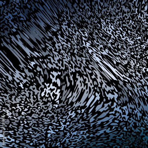 Vector illustration of abstract camouflage pattern. Natural shapes of animal skin.