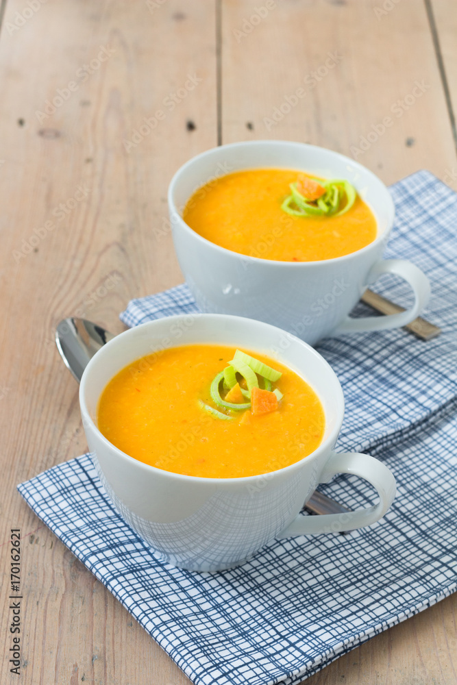 Süßkartoffelsuppe Süßkartoffelsuppe