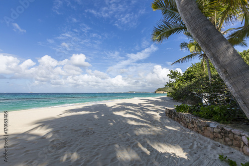 Scenery from Anguilla  Caribbean Island