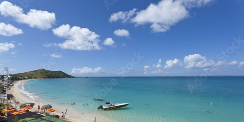 Scenery from Saint Martin, Caribbean Island photo