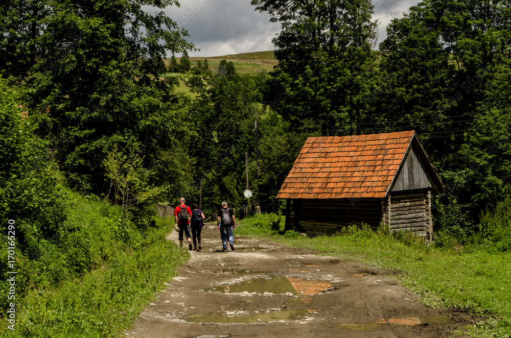 zabudowania wiejskie na Ukrainie zabudowania wiejskie na Ukrainie