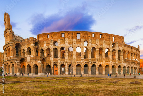 Coliseum in Rome  Italy