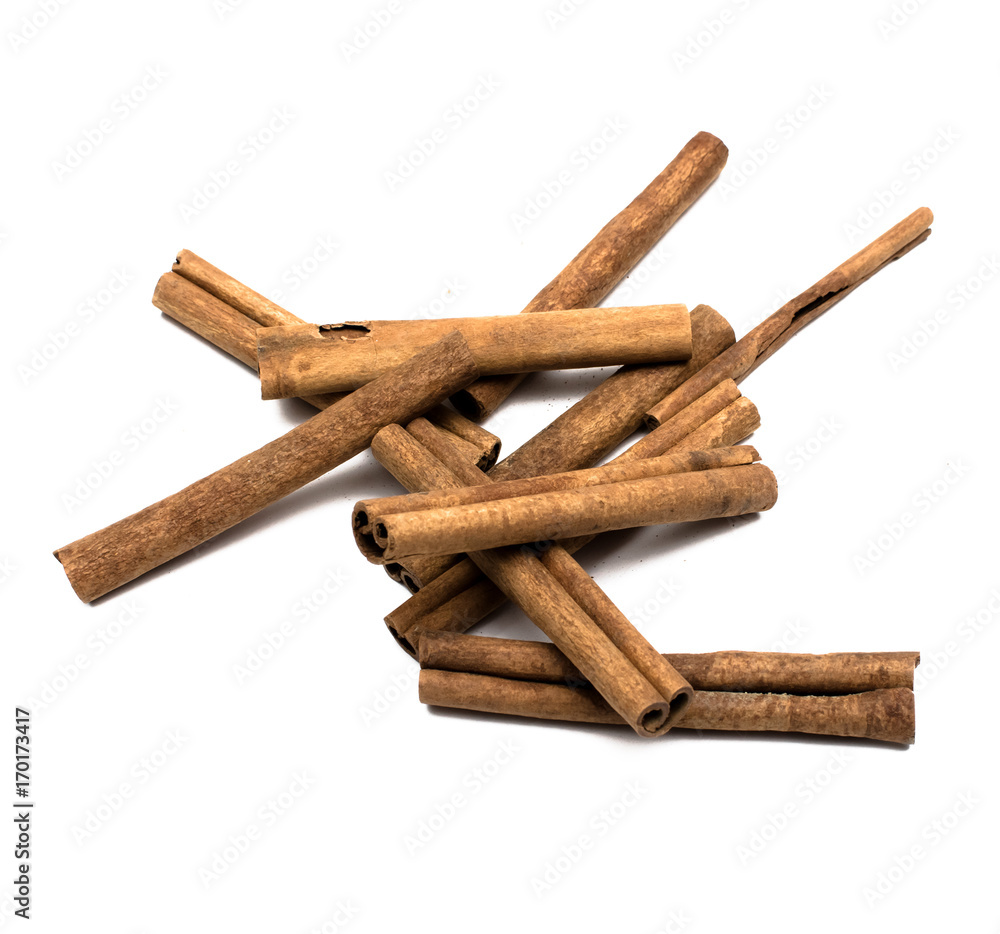 Cinnamon isolated. Cinnamon isolated.