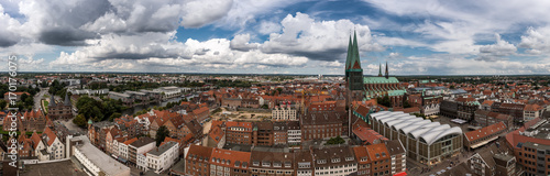 Lübeck von oben photo