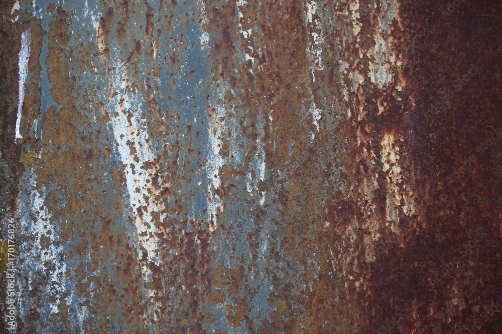 Naklejka premium Old Rusty metal texture and backgrounds.