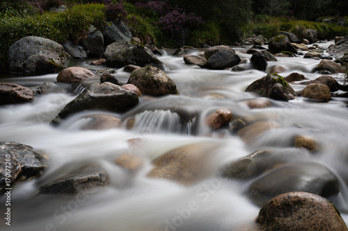 Smooth water in Cairngorms National Park