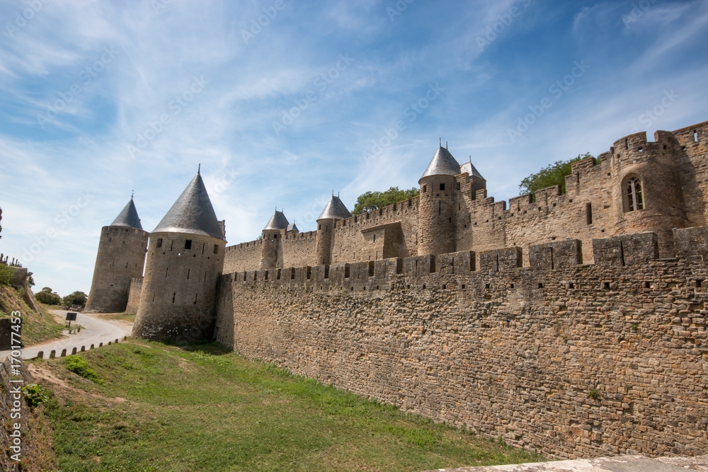 Balade à la cité de Carcassonne