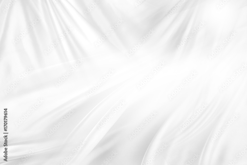 White silk fabric lines background White silk fabric lines background
