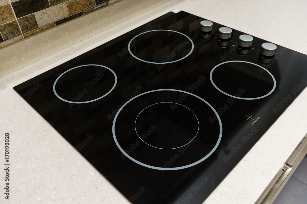 induction cooktop built in