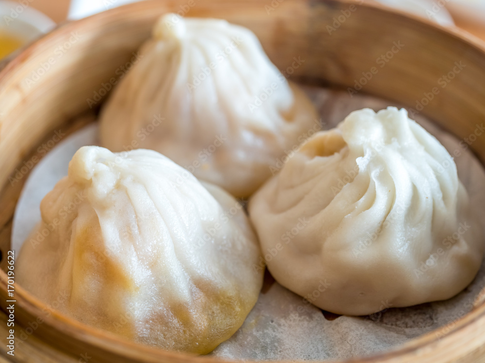Chinese dumpling as breakfast or lunch Chinese dumpling as breakfast or lunch