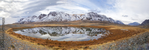 A Small Lake, Altai Tavan Bogd National Park, Mongolia 