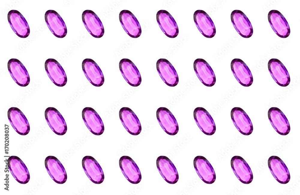 Amethyst gem stones pattern. Amethyst gem stones pattern.