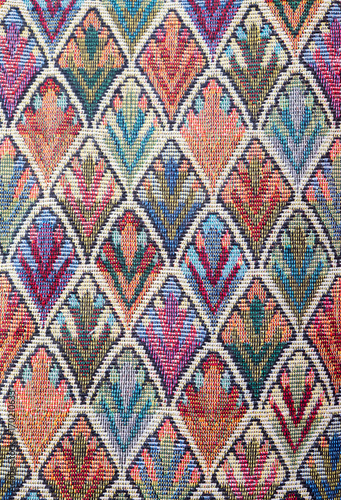 thai silk handcraft peruvian style rug surface close up More this motif   more textiles peruvian stripe beautiful background tapestry persian nomad detail pattern farabic fashionable textile.