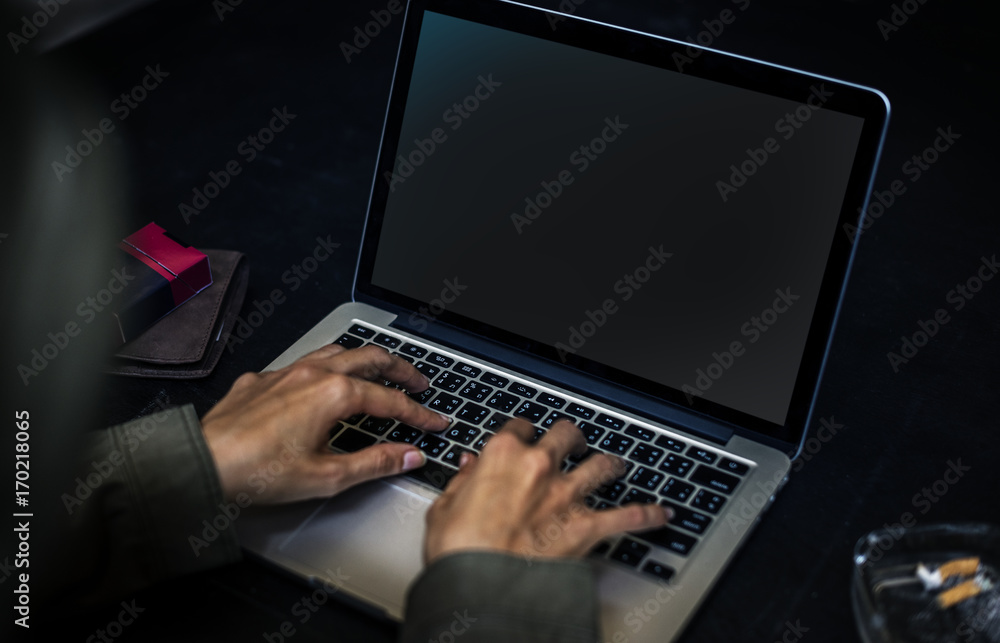 Hacker hacking a coding cyberspace information Hacker hacking a coding cyberspace information