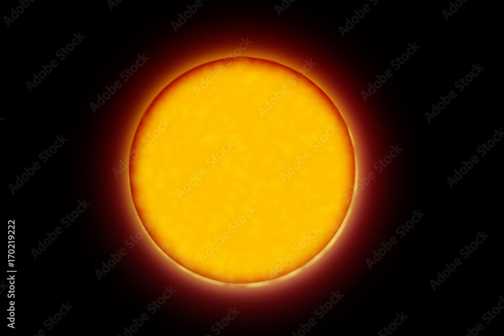 Solar eclipse of  illumination design background